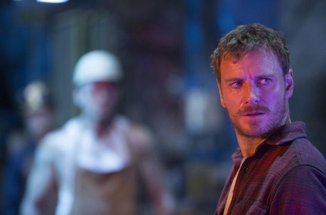 In this image released by 20th Century Fox, Michael Fassbender appears in a scene from, 