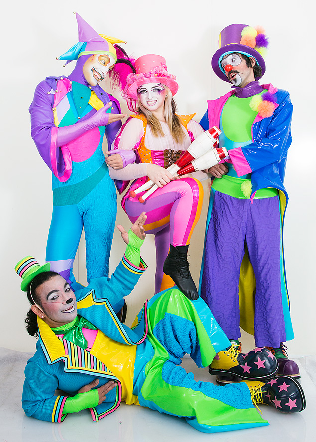 Artistas em "No Mundo da Fantasia", nova turnê do Circo dos Sonhos