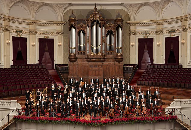 Orquestra Real do Concertgebouw, que fez apresentações no parque Ibirapuera e na Sala São Paulo