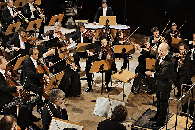 A Filarmônica de Bremen, que executou todas as sinfonias de Beethoven