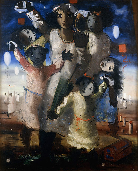 Obra de Candido Portinari (foto) está em exposição no Museu de Arte Moderna, com entrada grátis aos sábados
