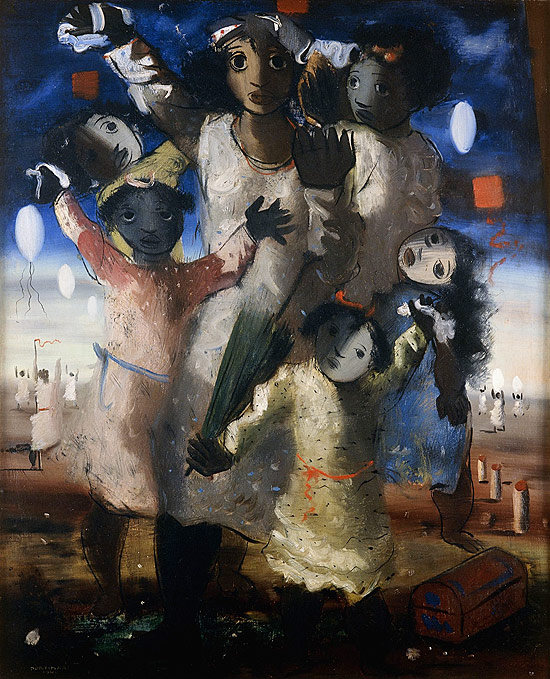 Obra do artista Candido Portinari agora em mostra no Museu de Arte Moderna