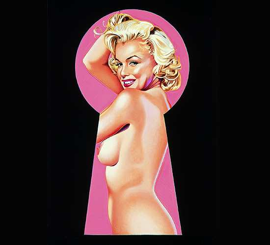 A partir de 4 de março, "Quero Ser Marilyn Monroe!" traz a obra em litografia "Peek-a-Boo", de Mel Ramos