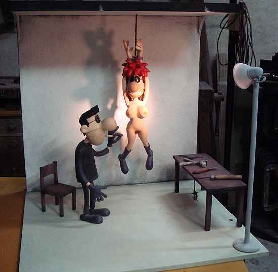 Escultura do curta "Dossiê RêBordosa" (foto) está na mostra "Ocupação Angeli", no Itaú Cultural