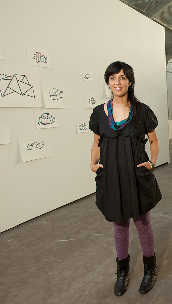 Juliana Freire, 33, fundadora da galeria Emma Thomas