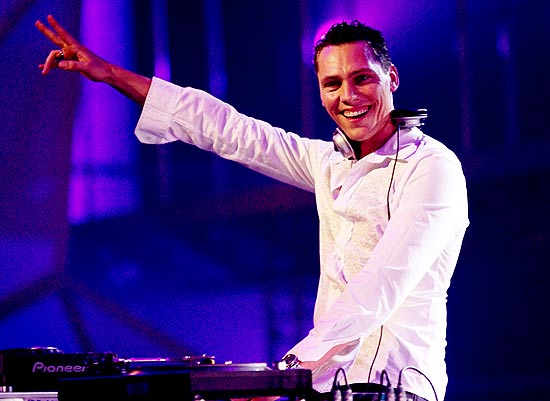 DJ holandês Tiësto, que toca na Festa do Branco, em SP