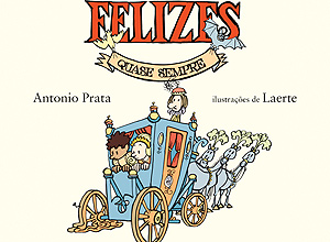 Livro "Felizes Quase Sempre", de Antonio Prata e Laerte