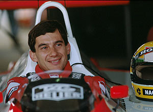 El piloto brasileo Ayrton Senna 