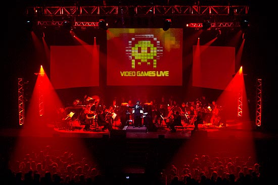 Cerca de 50 músicas de jogos serão executadas ao vivo durante o "Video Games Live" (foto) 