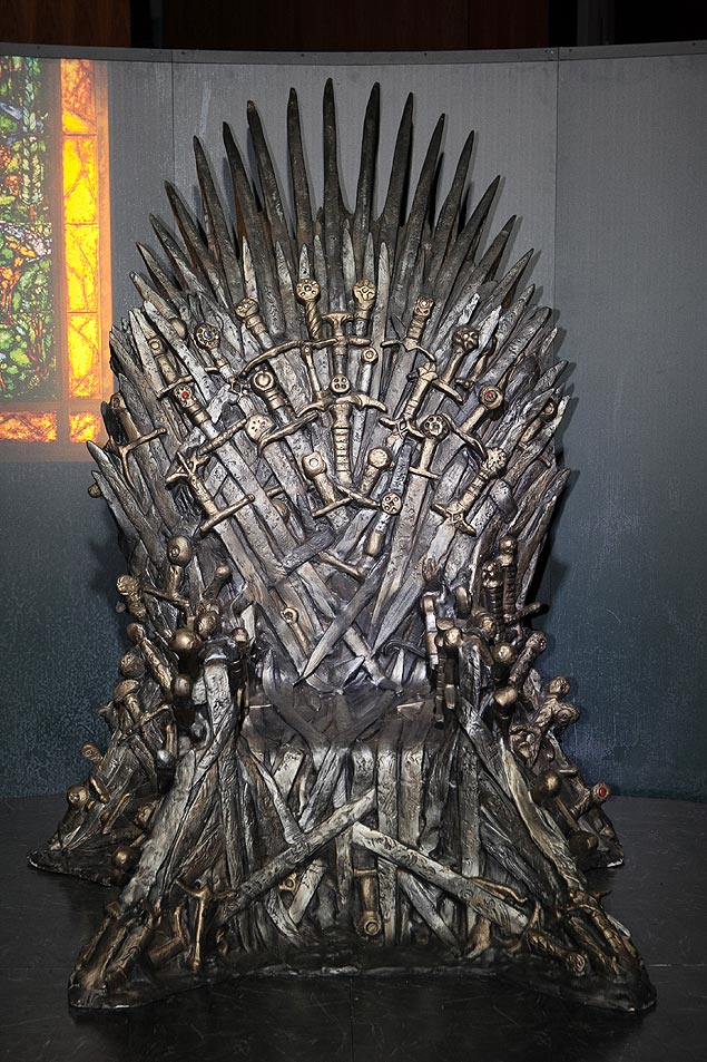 A réplica do trono mais icônico do seriado "Game of Thrones" ficará exposta no Shopping JK Iguatemi de 18 a 31 de maio. 