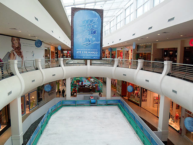Interior do Mooca Plaza Shopping, na zona leste de SP
