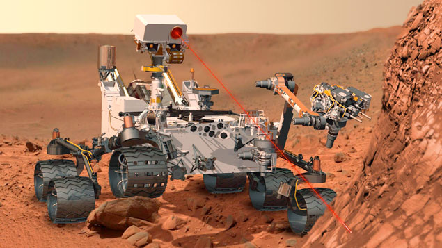 O rob Curiosity, que foi explorar Marte antes de decidirem fazer colnia terrestre por l