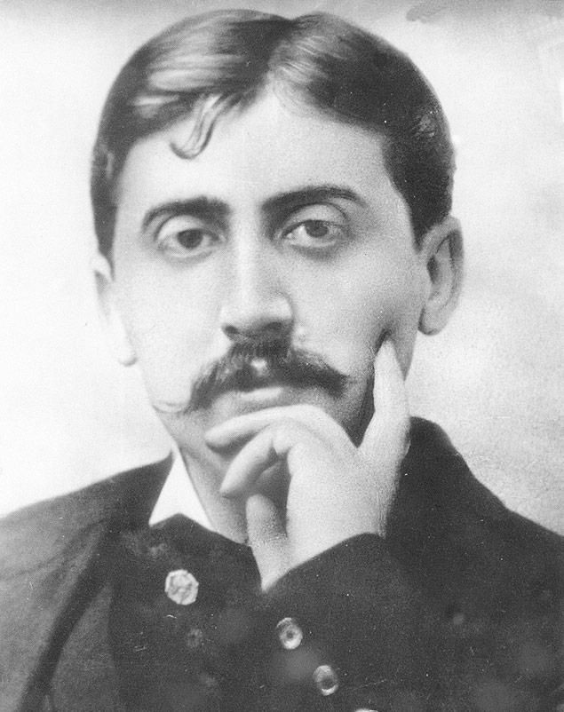 O escritor Marcel Proust
