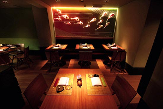 Ambiente do restaurante Momotaro, um dos mais recentes restaurantes japoneses de São Paulo