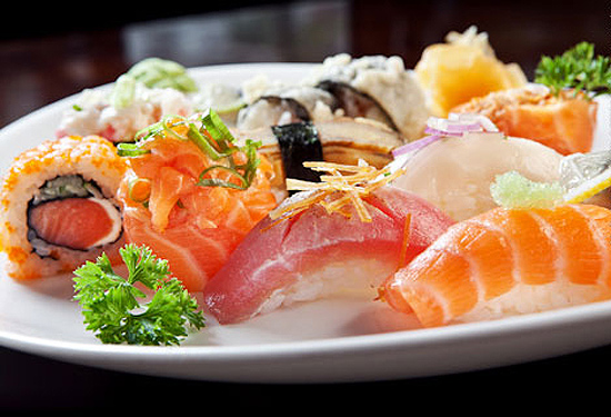 Sushis Week, seleção de sushis diferenciados, é uma das opções de prato principal do restaurante Kabuki 