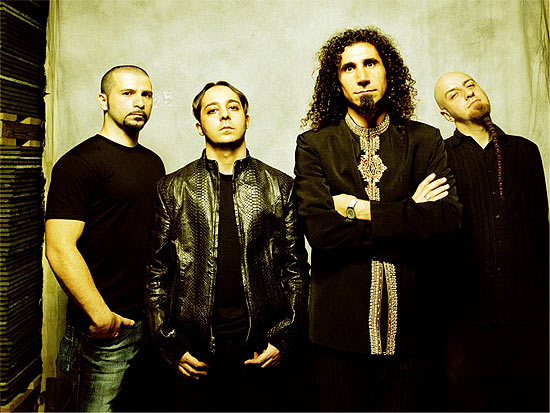 Liderada pelo vocalista vocalista Serj Tankian, System of a Down confirma show na Chácara do Jockey, em 1/10