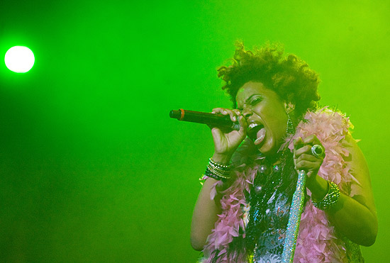 Macy Gray se apresentou na terceira ediçãoo do festival Back 2 Black, em agosto, no Rio de Janeiro