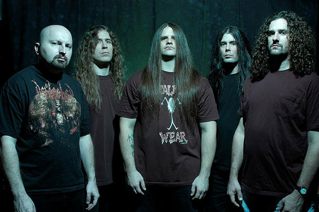 A banda Cannibal Corpse, que se apresenta em SP no próximo domingo (23)