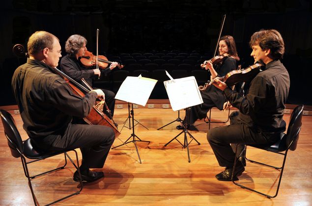 O Quarteto de Cordas da Cidade de São Paulo faz concerto que homenageia o Brasil, em série que celebra os Jogos Olímpicos