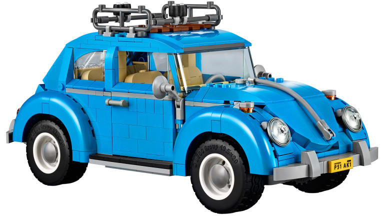 O novo Fusca de Lego, com dianteira mais realista