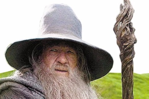 O ator Ian McKellen interpretou o personagem Gandalf na saga "Senhor dos Anéis"