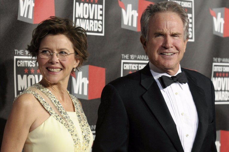ORG XMIT: CAMW156 Annette Bening, left, and Warren Beatty arrive at the 16th Annual Critics' Choice Movie Awards on Friday, Jan. 14, 2011, in Los Angeles. (AP Photo/Dan Steinberg)