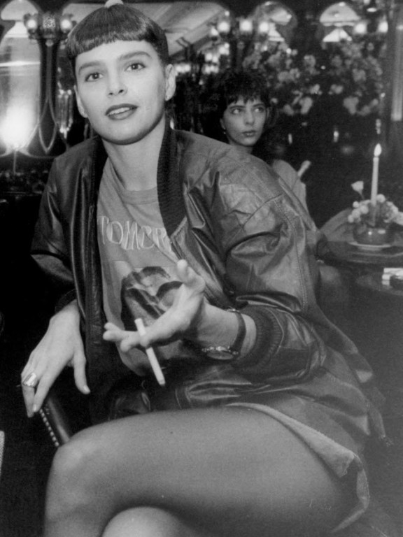 A ex-atriz Lídia Brondi em foto de 1989