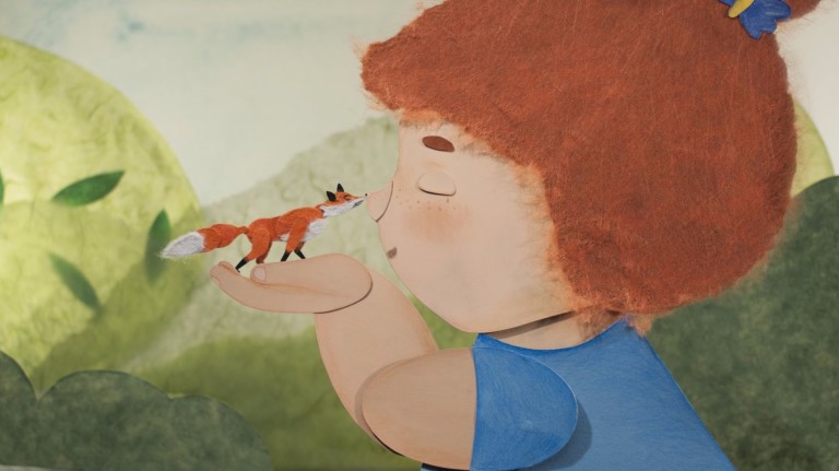 "A Raposa Minúscula", de Aline Quertain e Sylwia Szkiladz *** ****