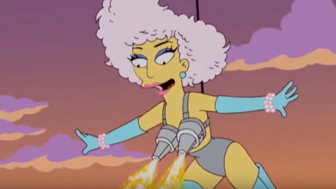 Lady Gaga em episódio de "Os Simpsons"