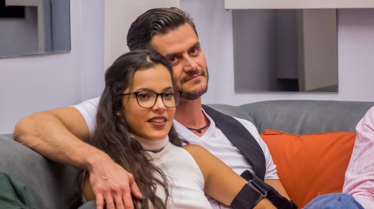 Emilly e Marcos no 'Big Brother Brasil 17'