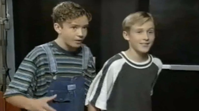 Justin Timberlake e Ryan Gosling no "Clube do Mickey Mouse"