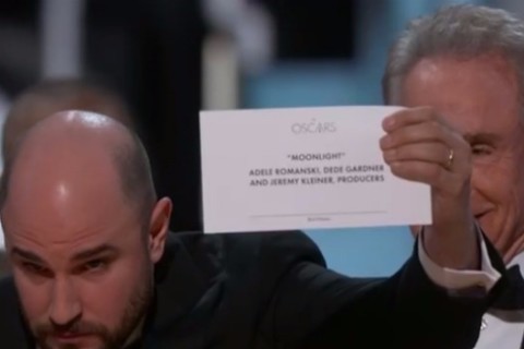 Confusão marcou o Oscar 2017
