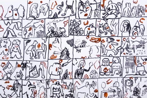 Obra de Fabio Zimbres em cartaz na mostra "Fantasma"