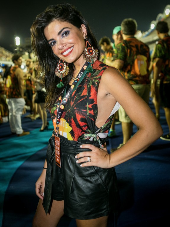Carnaval 2017 - Vanessa Giácomo no segundo dia de desfiles no Rio
