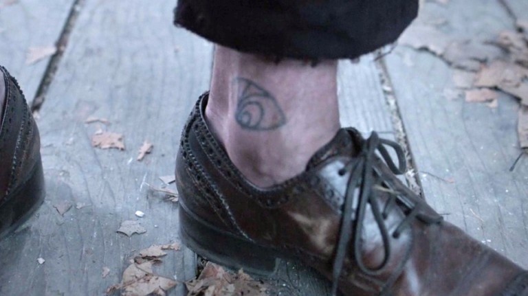 A tatuagem do Conde Olaf, de "Desventuras em Série" 