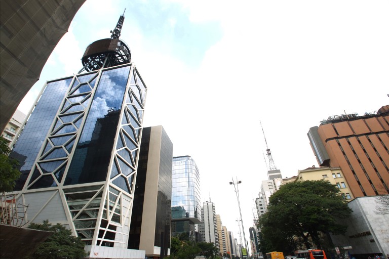 Prédio que abriga do Itaú Cultural, na avenida Paulista