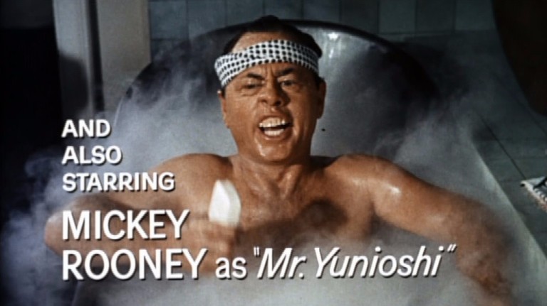 Mickey Rooney em 'Bonequinha de Luxo'