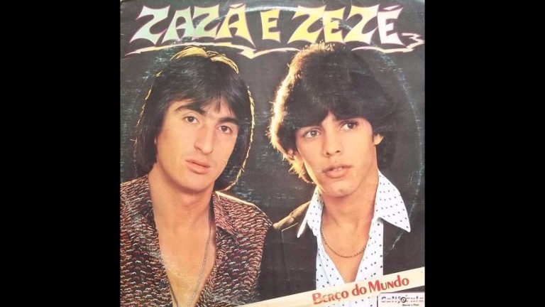 Um dos discos gravados pela dupla Zazá e Zezé 