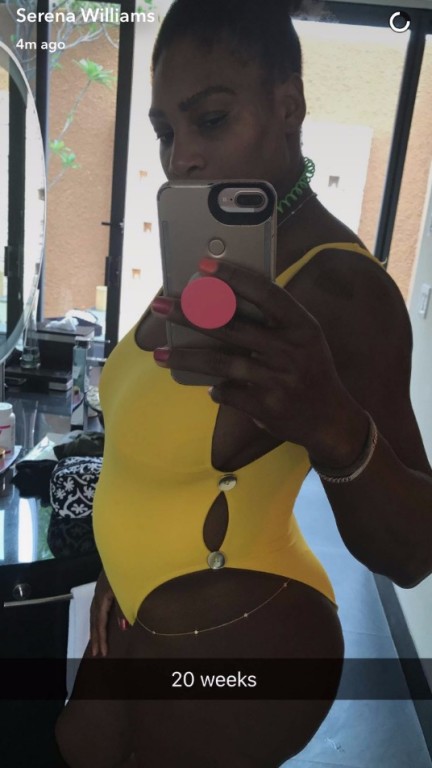 Tenista Serena Williams sugere que está grávida, mas apaga foto de redes sociais e gera dúvidas