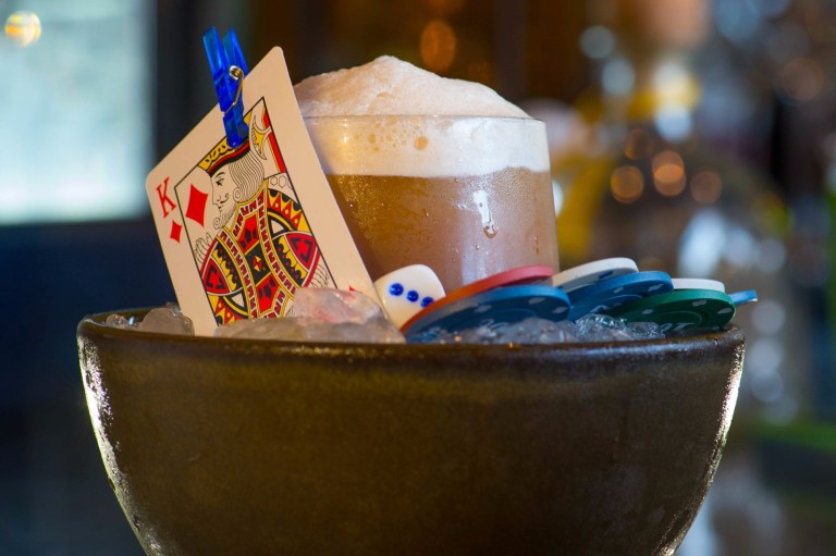 Drinque Texas Hold’em do bar Sky Hall Terrace Bar