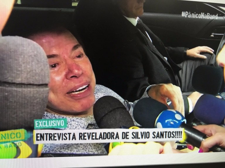 Silvio Santos em entrevista ao 'Pânico'