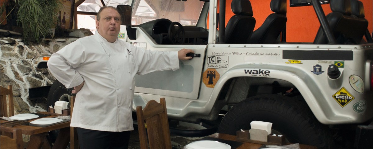 Erick Jacquin visita o restaurante Trilha da Costela em cena do programa "Pesadelo na Cozinha" *** ****
