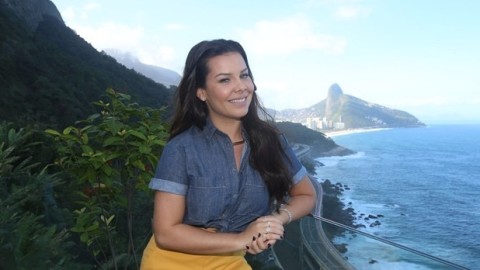 A atriz e apresentadora Fernanda Souza, que retorna com o programa "Vai, Fernandinha", no Multishow