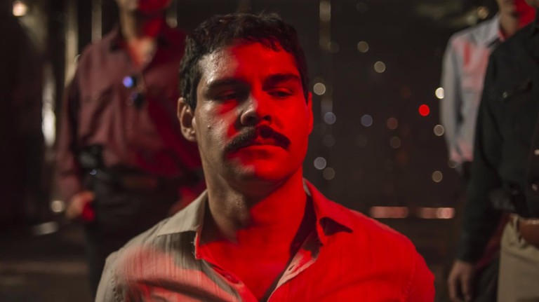Cena da série 'El Chapo', da Netflix 