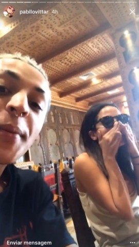 Anitta e Pabllo Vittar gravam clipe no Marrocos