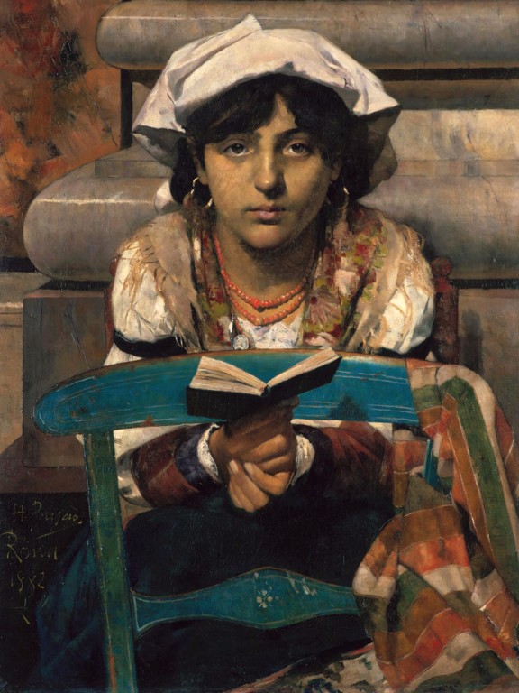 Cecília (1882), tela de Henrique Pousão, está na exposição
