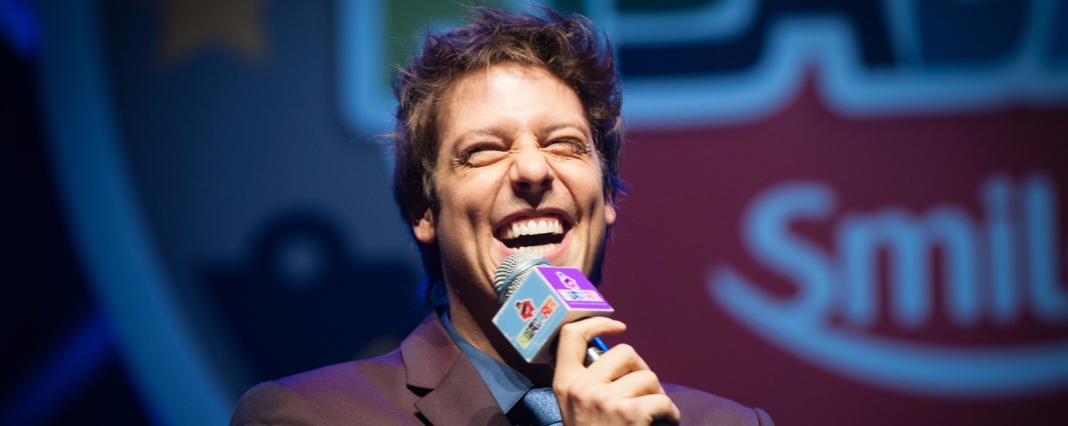O humorista Fábio Porchat é uma das atrações do Risadaria