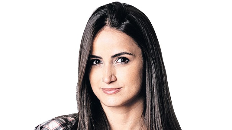  A repórter Mari Palma, da Globo