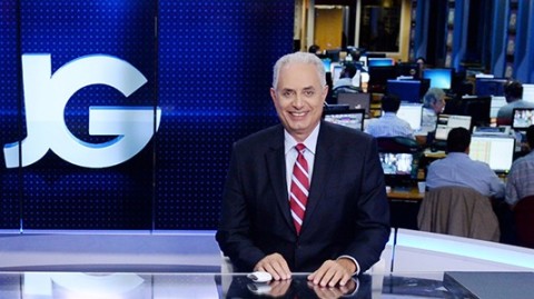 William Waack, apresentador do "Jornal da Globo" desde 2005