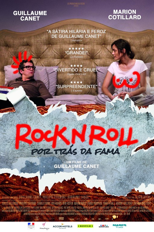 Pôster do filme francês 'Rock'n Roll', com Marion Cotillard